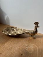 Gouden Pauw Decoratie Schaal, Antiek en Kunst, Ophalen of Verzenden