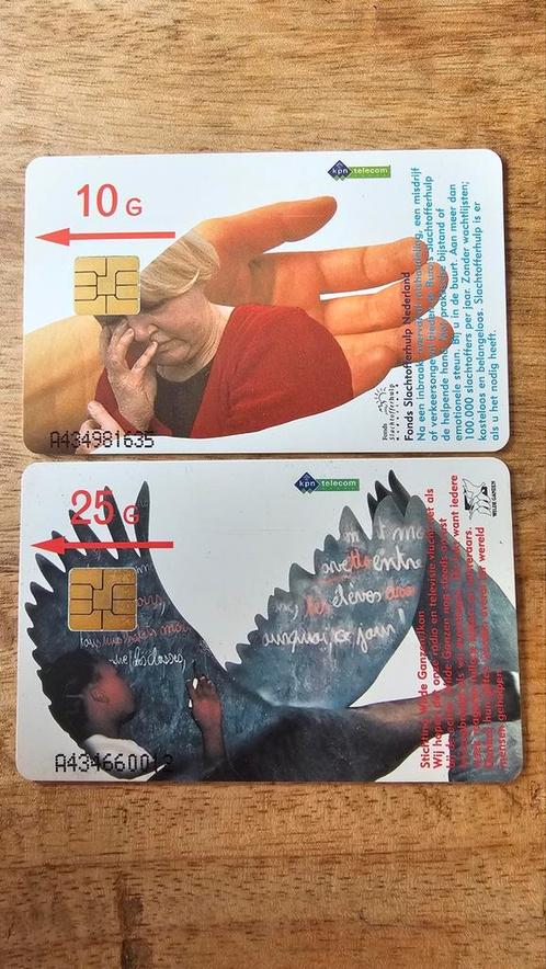 Bijzondere telefoonkaarten: Fonds Slachtofferhulp, Verzamelen, Telefoonkaarten, Nederland, Ophalen of Verzenden