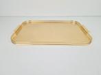 goudkleurig geanodiseerd aluminium dienblad Kaymet ´50, Huis en Inrichting, Woonaccessoires | Dienbladen, N, Ophalen of Verzenden