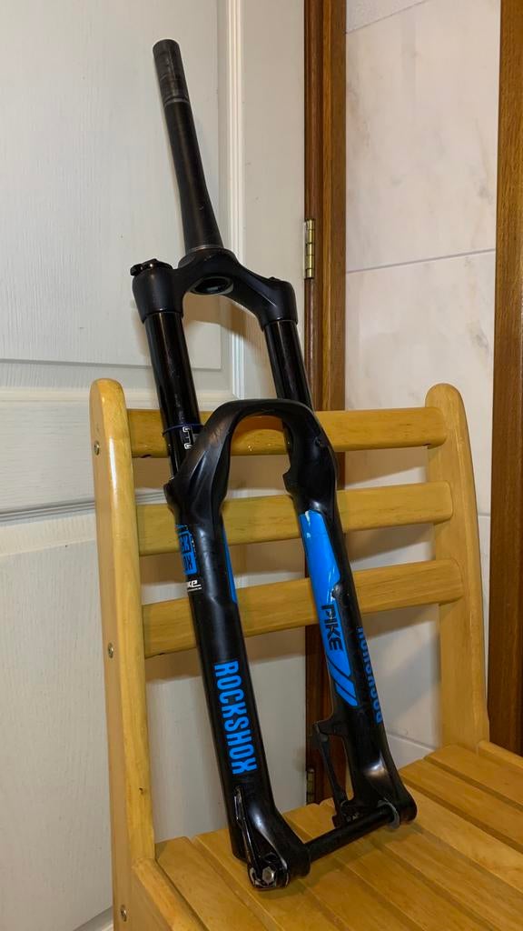 Te koop: Rockshox Pike Voorvork., Fietsen en Brommers, Fietsonderdelen, Ophalen of Verzenden, Gebruikt, Mountainbike, Voorvork