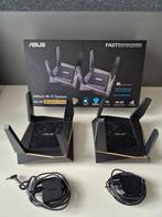 ASUS RT-AX92U - DUO set - Router - AiMesh - Mesh Wifi, Computers en Software, Routers en Modems, Ophalen of Verzenden, Zo goed als nieuw