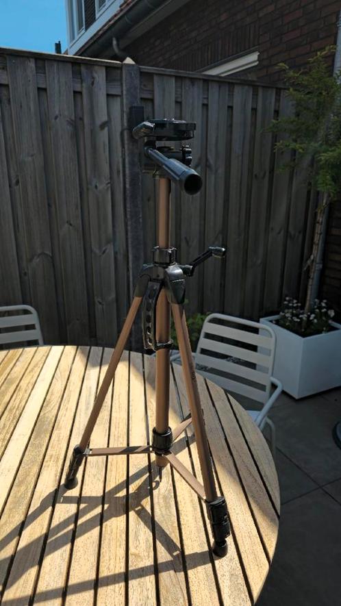 hama star 61 statief, Audio, Tv en Foto, Fotografie | Statieven en Balhoofden, Zo goed als nieuw, Driepoot, Minder dan 150 cm