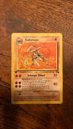 Kabutops 24/62 1st edition, Hobby en Vrije tijd, Verzamelkaartspellen | Pokémon, Ophalen of Verzenden, Zo goed als nieuw