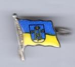 BROCHE VLAG WAPEN DUITS EILAND BALTRUM EMAILLE (A6), Verzamelen, Speldjes, Pins en Buttons, Verzenden, Zo goed als nieuw, Overige onderwerpen