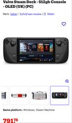 Valve Steam Deck OLED 512GB - Nieuw!, Overige genres, 1 speler, Nieuw, Ophalen of Verzenden