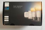 Hue starter kit 2x E27, bridge en schakelaar, Huis en Inrichting, Lampen | Losse lampen, Led-lamp, Minder dan 30 watt, Nieuw, E27 (groot)