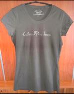 Calvin Klein t-shirt, Maat 38/40 (M), Bruin, Ophalen of Verzenden, Zo goed als nieuw