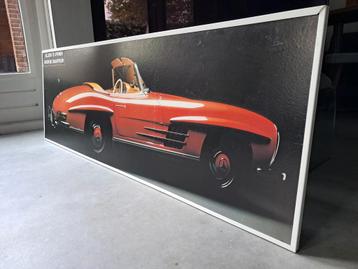 Poster in lijst Mercedes-Benz 300 SL Roadster 158 cm bij 53 beschikbaar voor biedingen