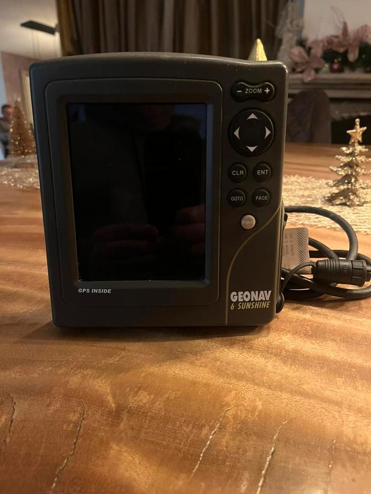 Geonav 6 Kaartplotter voor Boot - Sunshine model, Watersport en Boten, Navigatiemiddelen en Scheepselektronica, Gebruikt, Kaartplotter of Fish Finder