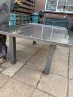 Granieten Salontafel, Ophalen, Gebruikt, 100 tot 150 cm, Vierkant