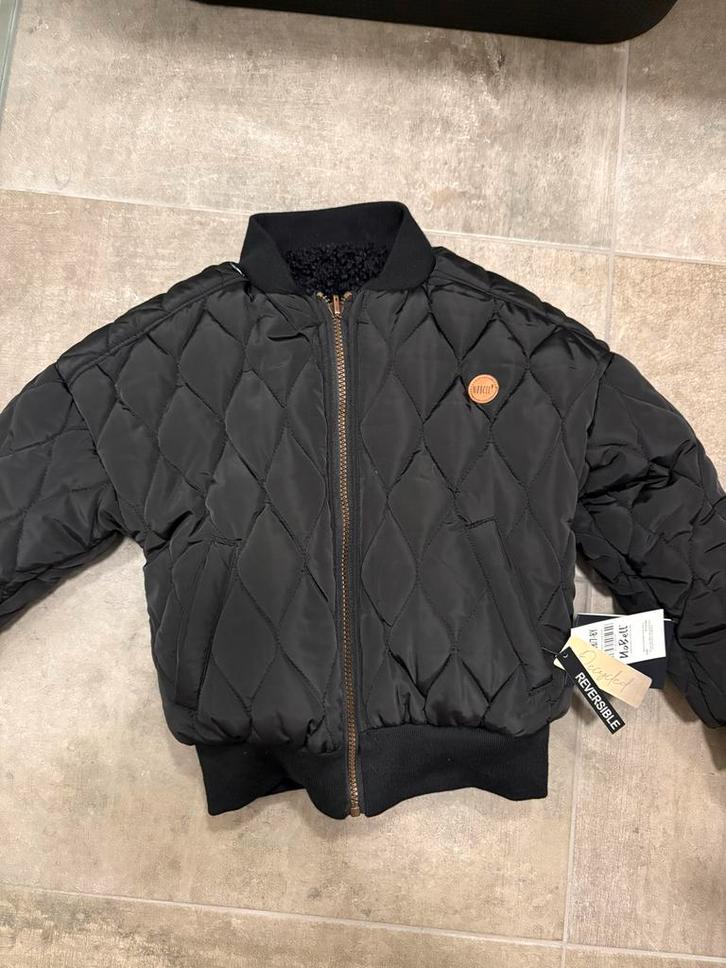 Nobell Reversible Jas Meisjes 122/128 - Nieuw!, Kinderen en Baby's, Kinderkleding | Maat 122, Nieuw, Meisje, Jas, Ophalen of Verzenden