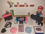 NINTENDO SWITCH NIEUW MODEL (2023) MARIO KART BUNDEL ️, Ophalen of Verzenden, Gebruikt, Met 2 controllers, Met games
