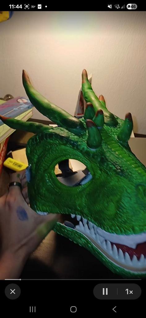 Fursuit dinomask, Tickets en Kaartjes, Recreatie | Pretparken en Attractieparken, Eén persoon, Ticket of Toegangskaart