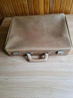 aktekoffer van buffelleer, Sieraden, Tassen en Uiterlijk, Koffers, Ophalen, 45 tot 55 cm, Slot, Minder dan 50 cm