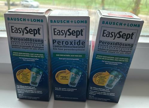 3 dozen ongeopende lenzenvloeistof easysept peroxide bausch, Sieraden, Tassen en Uiterlijk, Uiterlijk | Gezichtsverzorging, Nieuw