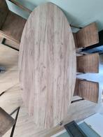 Satriani ovale eettafel - 200cm, Ophalen, 150 tot 200 cm, Eikenhout, 200 cm of meer