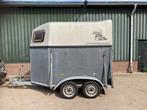 Bockman 2 paards Trailer, Ophalen, Gebruikt, Hout, 2-paards trailer