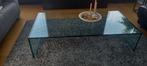 Design glazen salontafel. Beek collectie, Ophalen, 100 tot 150 cm, 50 tot 100 cm, Minder dan 50 cm