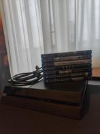 PS4 - 500GB - 7 games, Verzenden, Zonder controller, Original, 500 GB