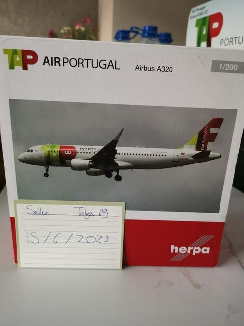 TAP Portugal A320-200 Herpa wings registration CS-TNS 558747, Hobby en Vrije tijd, Modelbouw | Vliegtuigen en Helikopters, Nieuw