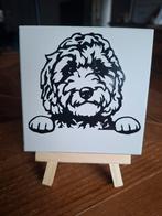 tegeltje met een doodle afbeelding, Ophalen of Verzenden