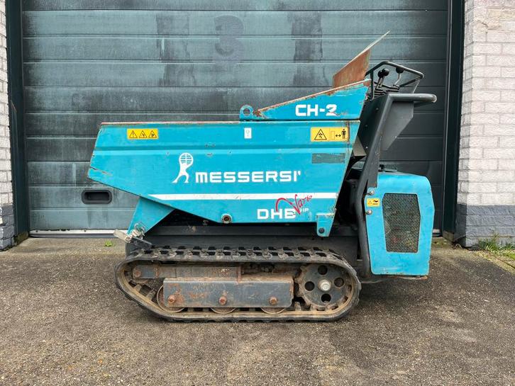 Messersi CH2 rupskruiwagen / rupsdumper Hinowa Kubota, Tuin en Terras, Kruiwagens, Gebruikt, Ophalen
