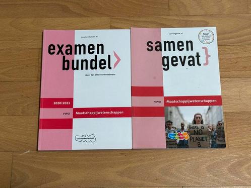 Maatschappijwetenschappen VWO examenbundel samengevat pakket, Boeken, Schoolboeken, Zo goed als nieuw, Maatschappijleer, VWO, Ophalen of Verzenden