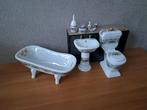 Badkamer 1:12 met accessoires, Verzamelen, Poppenhuizen en Toebehoren, Ophalen of Verzenden, Nieuw, Poppenhuis