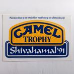 Leuke oude sticker.  CAMEL TROPHY 1991., Ophalen of Verzenden, Zo goed als nieuw, Overige typen
