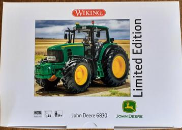 John Deere 6830 - Wiking beschikbaar voor biedingen