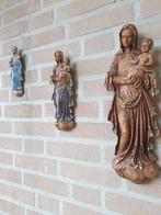 3 Muur Madonnas, Antiek en Kunst, Kunst | Beelden en Houtsnijwerken, Ophalen of Verzenden
