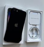 iPhone SE 2022 64GB Midnight | Krasvrij | Batterij 100%, Zwart, Ophalen of Verzenden, Zo goed als nieuw, 64 GB