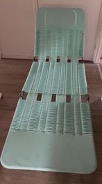 Vintage ligbed KURZ, Ophalen of Verzenden, Zo goed als nieuw, Aluminium