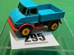 295  Lesney/Matchbox Mercedes Unimog blauw, Ophalen of Verzenden, Gebruikt, Auto, Lesney
