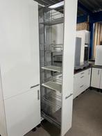 Complete keuken Compleet met APP 120Keukens op voorraad 2843, Ophalen of Verzenden, Zo goed als nieuw, Hoekkeuken, Met kookeiland