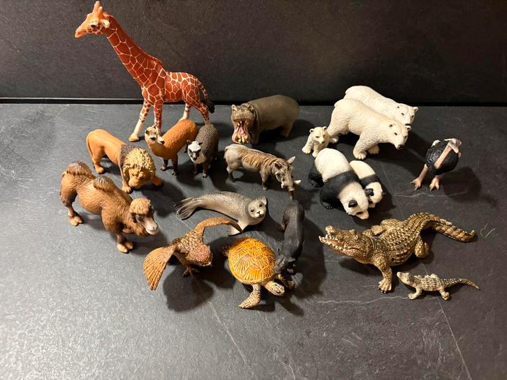 Schleich wild life dieren, Kinderen en Baby's, Speelgoed | Duplo en Lego, Gebruikt, Ophalen of Verzenden