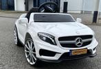Kinder Accu Auto GLA45 AMG 12v zwart Of Wit RC- Leder zit, Ophalen of Verzenden, Nieuw