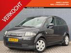 Audi A2 1.4 | Zwart | Climate | Cruisecontrol | Hoge instap, Voorwielaandrijving, Stof, Gebruikt, Zwart