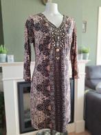 K-Design K Design Zwart pastel oranje jurk L Gratis Verzende, Kleding | Dames, Jurken, K-design, Verzenden, Zwart, Maat 42/44 (L)