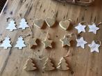 Mooi pakket houten kerstboom hangers!, Ophalen of Verzenden, Zo goed als nieuw