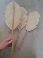 Palmblad zeegras bamboe Palmbladeren op bamboe stokje xenos, Huis en Inrichting, Ophalen of Verzenden, Nieuw