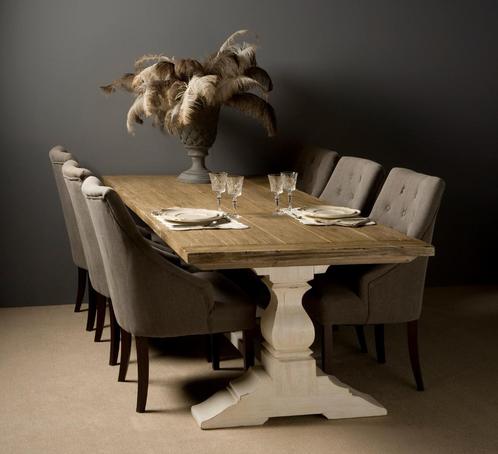 *ACTIE* NIEUW Klooster Eettafel Amanda Gratis Bezorging (8), Huis en Inrichting, Tafels | Eettafels, Nieuw, 50 tot 100 cm, 200 cm of meer
