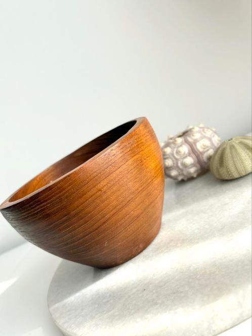 Houten bakje, Huis en Inrichting, Woonaccessoires | Schalen en Manden, Zo goed als nieuw, Rond, Hout, Ophalen of Verzenden