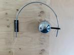 Mid-Century Herda space age wandlamp / Eyeball lamp, chroom, Ophalen of Verzenden, Gebruikt, Metaal