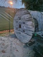 Grote houten kabelhaspel, 150 liter of meer, Ophalen, Gebruikt, Hout