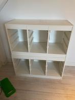 Twee witte IKEA kastjes, Ophalen, Met plank(en), Kunststof, Gebruikt