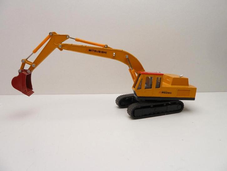 Mitsubishi MS 280 rupskraan  '' Shinsei '', Hobby en Vrije tijd, Modelauto's | 1:50, Gebruikt, Bus of Vrachtwagen, Overige merken