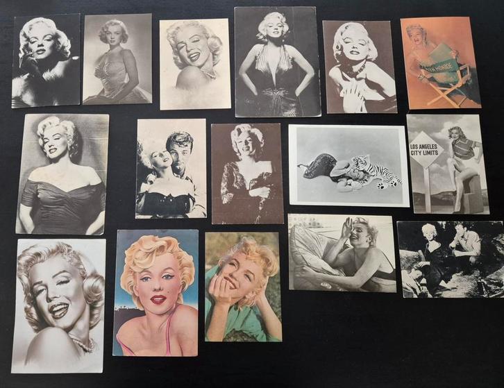 Marilyn Monroe Ansichtkaarten Collectie, Verzamelen, Ansichtkaarten | Buitenland, Buiten Europa, 1960 tot 1980, Ophalen of Verzenden