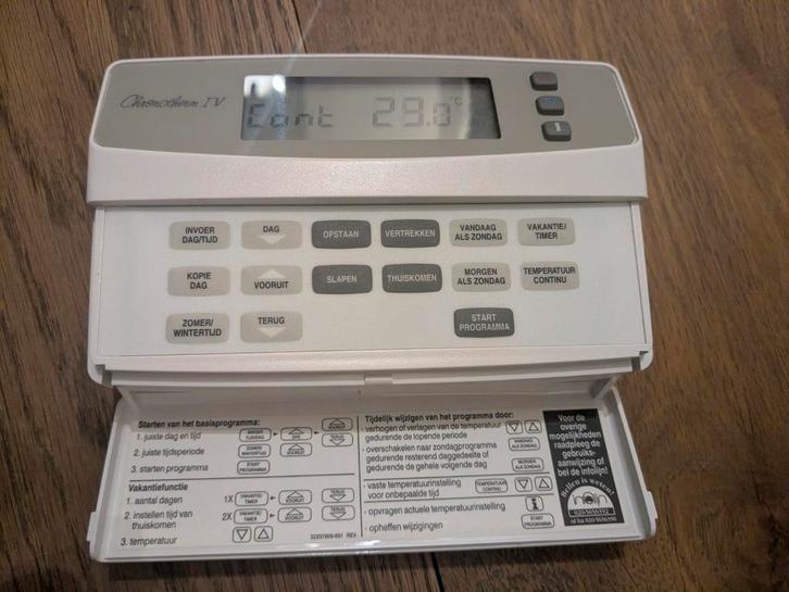 Honeywell Chronotherm IV Thermostaat, Doe-het-zelf en Verbouw, Thermostaten, Gebruikt, Slimme thermostaat, Ophalen of Verzenden