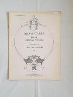 Adam Carse bladmuziek viool en piano. First String tunes., Ophalen of Verzenden